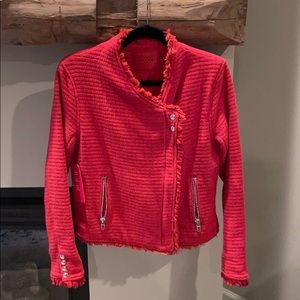 Evereve Blank NYC spring tweed moto.